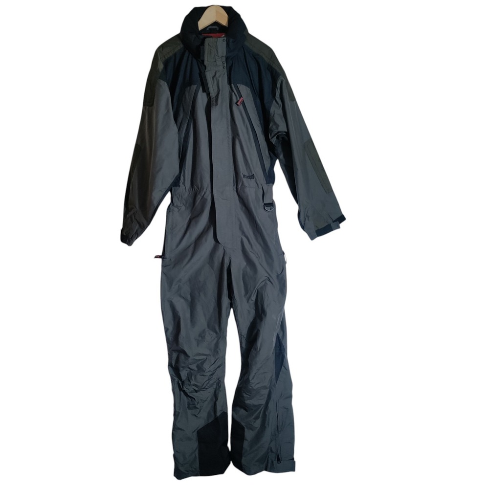 Marker Ski Suit Mens Medium One Piece Snowsuit Retro Snowboard